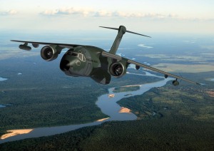 KC-390 sobre el Amazonas